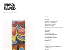 Tablet Screenshot of hadassahemmerich.com